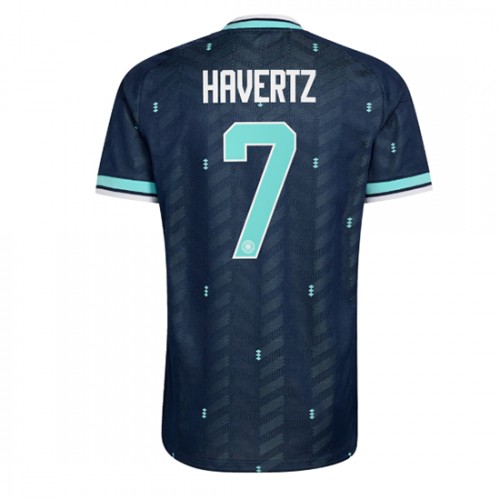 Saksa Kai Havertz #7 Vieraspaita MM-kisat 2026 Lyhythihainen